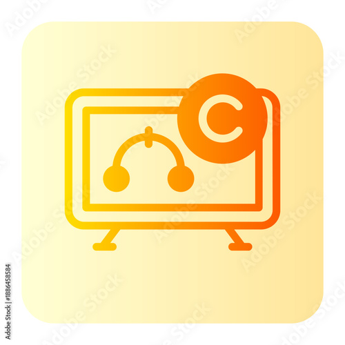 graphic design gradient icon
