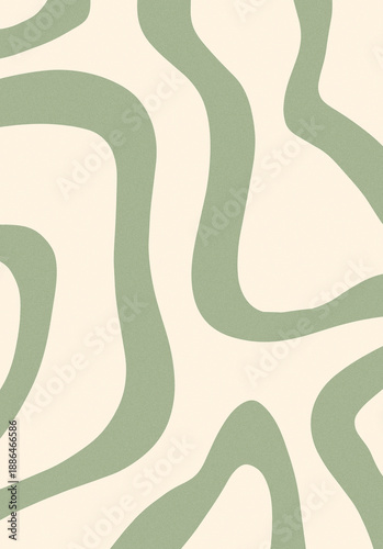 Soft Sage Green Pastel Fluid Organic Abstract Background