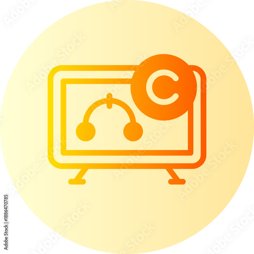 graphic design gradient icon