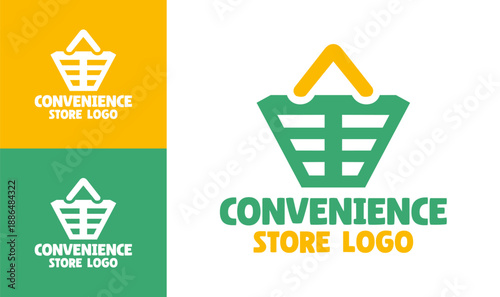 Convenience Store Logo Modern Minimalist Daily Market Identity