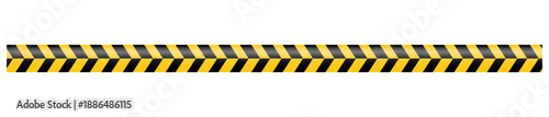 A vector set of warning tapes and signs. Abstract warning lines and signs for construction sites, police, and traffic accidents. Elements of the warning tape collection for your design.