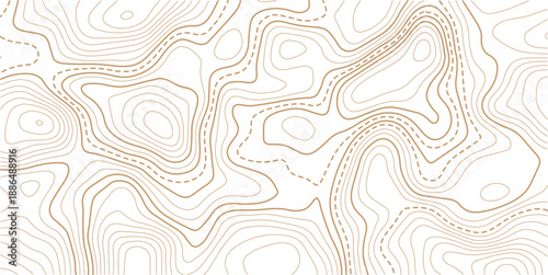 Abstract minimal The patter discovery vector topo map. creative discovery White wave grid stripe line map topography .Modern design with White background with topographic wavy pattern design.