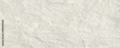 Crumpled ecru craft package paper texture. Abstract cream texture old paper background. Beige old cardboard backdrop. Vector illustration of grunge vintage note sheet or package. Old papyrus