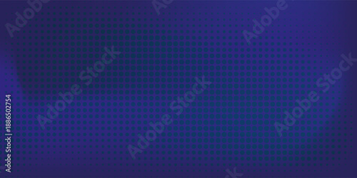 halftone with blue-green gradient, abstract background pattern, neon light reflecting walls and floor modern art