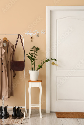 Interior of stylish hall wi...