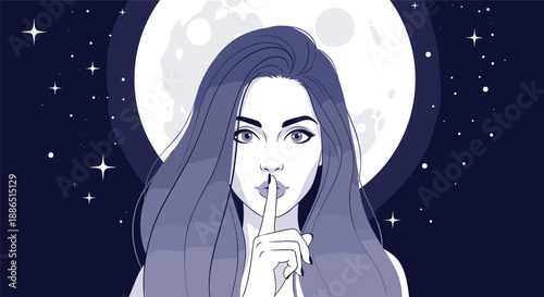 Professional line art sticker showing a person standing behind a podium with microphones, representing public speaking and debate.