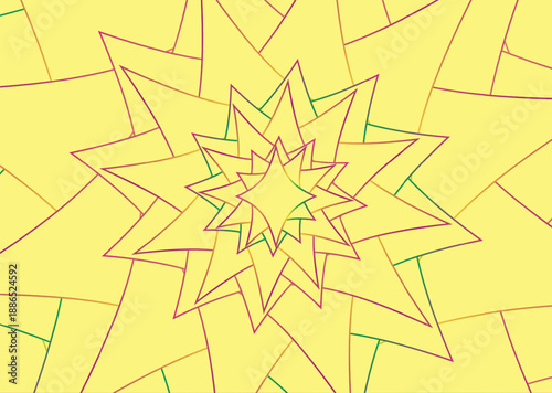 Vibrant abstract background with swirling lines and dynamic curves, modern and energetic