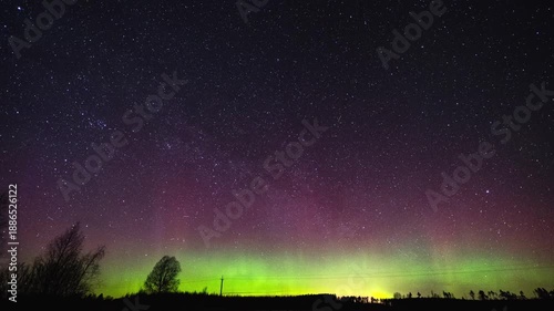 Breathtaking Northern Aurora Timelapse