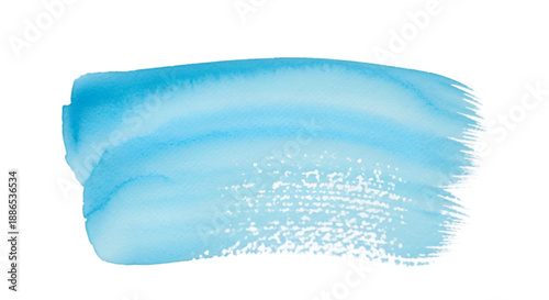 Handcrafted Watercolor Background featuring Fluffy White Clouds