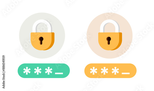 OTP sms security digital key code verification icon vector graphic, data password protection shield lock modern graphic illustration set, two factor 2fa authentication safety access technology image
