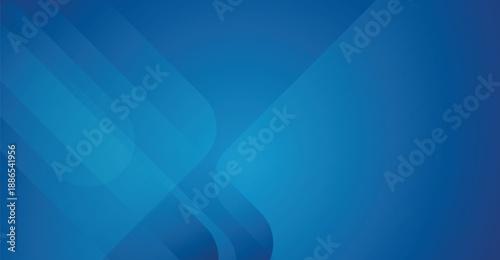 Abstract blue background with dynamic overlapping translucent shapes and a smooth gradient.