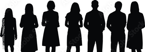 Simple black Christian cross silhouette isolated on white background, religious symbol for Christianity, faith, spirituality, church, and holy gospel illustration.