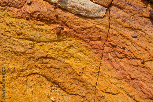 Unique pattern from sediment stone 