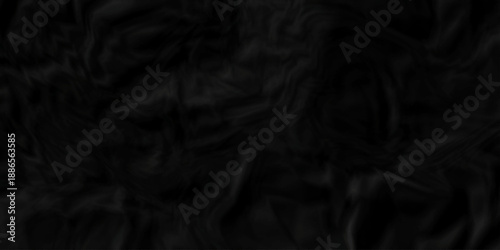 Crumpled parchment black paper billboard closeup ripped wrinkle litter canvas page vintage texture background.