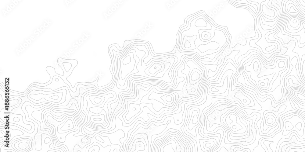 Fototapeta premium Seamless topography map area vector topo paper lines. Topographic contour lines grid map pattern design. Geographic mountain relief. Contour maps. Topo contour paper map design.
