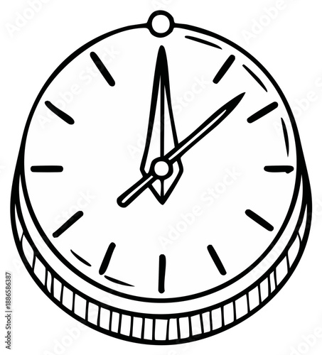 Illustrated compass pointing direction