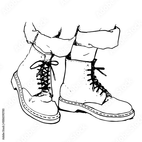 Boots vector