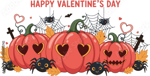 halloween background with pumpkin