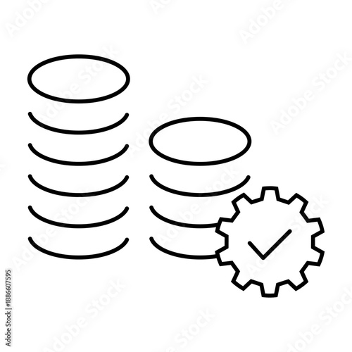 Maintenance vector icon. Technical support Illustration sign. Installing updates symbol. Bow logo.