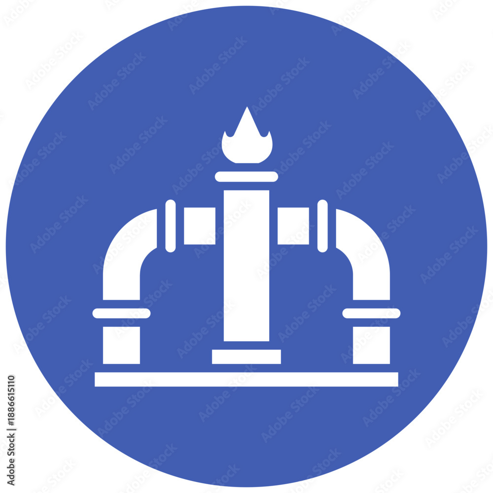 Obraz premium Fracking Icon