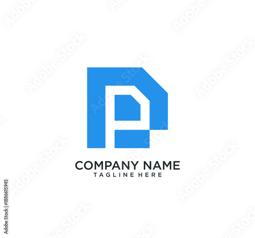 Geometrical P Logo