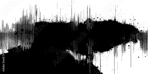 Subtle halftone dots vector texture overlay vector illustration