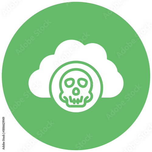Infected Cloud Icon