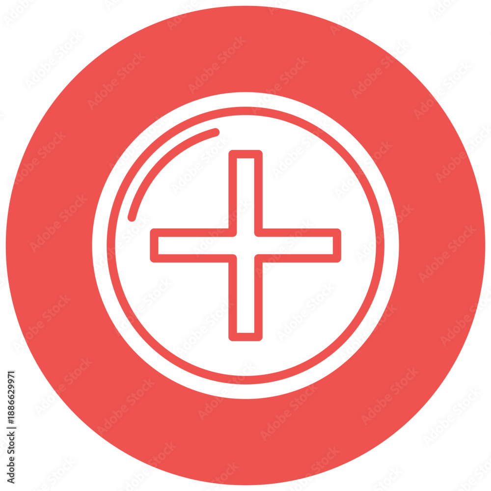 Fototapeta premium Plus Icon