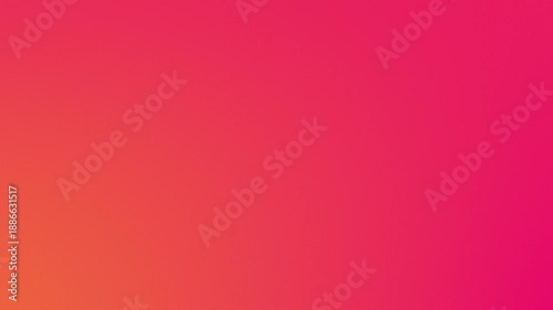 Retro groovy abstract purple to orange liquid gradient color blend animation background with grainy noise effect