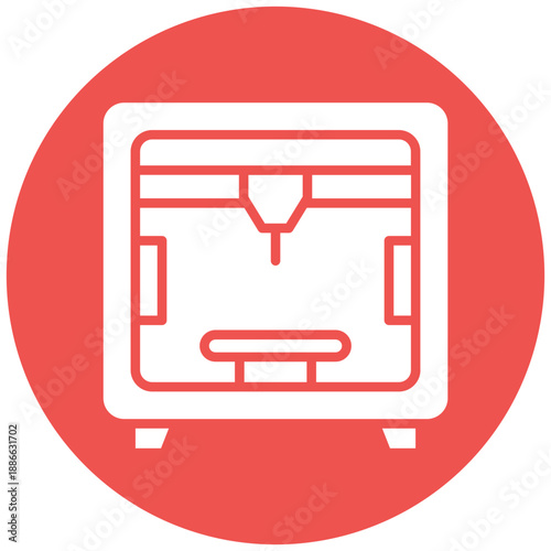 3d Printer Icon