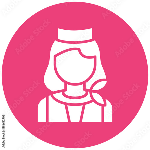 Flight Attendant Icon