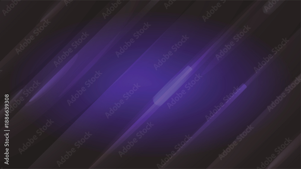 Fototapeta premium Abstract purple background features glowing diagonal lines with a smooth gradient texture. Modern digital design for presentations, marketing visuals, technology branding, and lifestyle backgrounds.