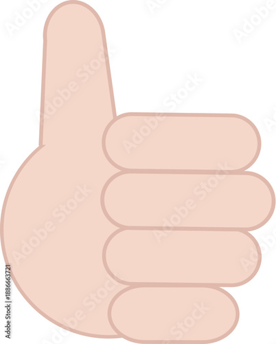 엄지척 손가락 제스처
