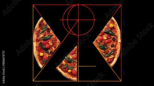 The Geometry of a Pizza 