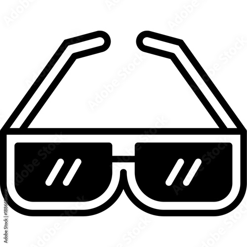 3d Glasses Icon