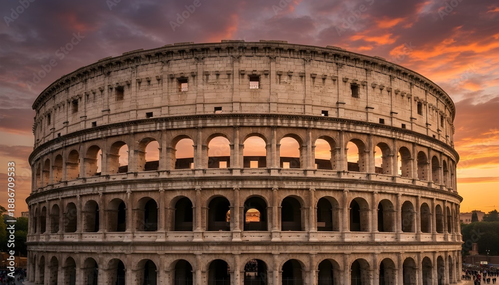 Fototapeta premium colosseum in rome italy
