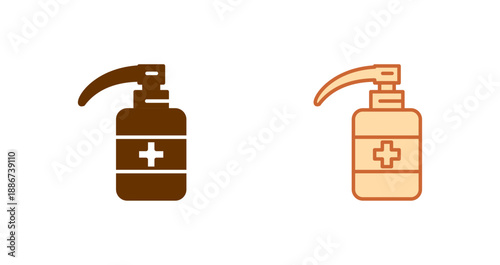 Sanitizer Icon Design