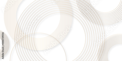 Abstract background with golden gradient circle ring. Spiral sound wave rhythm line dynamic shape. abstract background Vector illustration design for presentation, banner, cover, poster, texture Etc.	