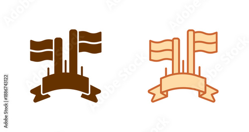 Independence Day Icon Design