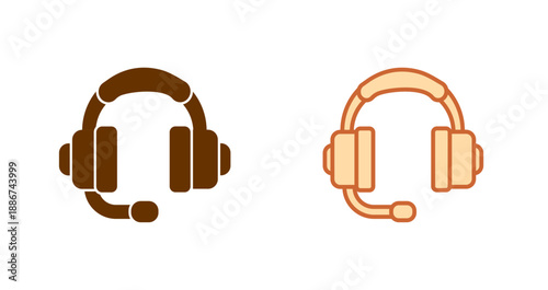 Gaming Headset Icon Design