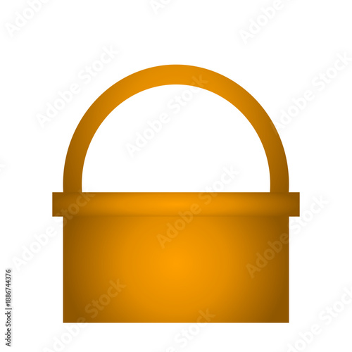 easter basket vector images art icons illustration of colorful easter basket graphic