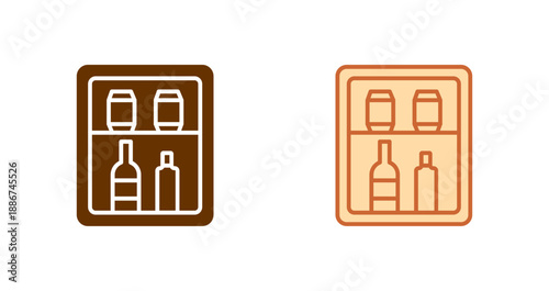 Mini Bar Icon Design