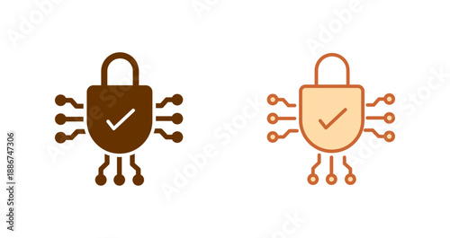 Digital Privacy Icon Design