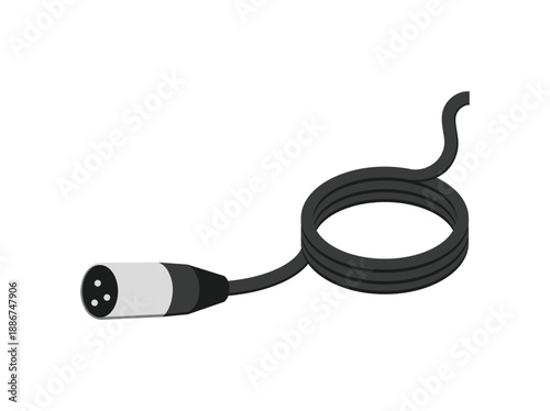 Hand Drawn XLB Cable Connector
