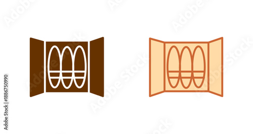 Cigar Box Icon Design