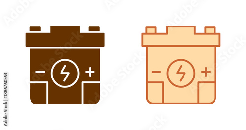 Accumulator Icon Design