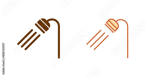 Shower Icon Design