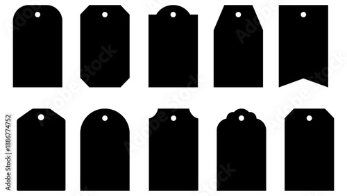 Set of discount ribbon isolated background. Discount labels, price tag abs sale labels. Vector illustration