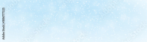 Christmas background with small falling snowflakes. Snow storm effect, blurred, cold wind with snow png. Holiday powder snow for cards, invitations, banners, advertising.