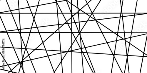 Creative abstract pattern with chaotic straight line texture and random geometry. A chaotic straight line graphic that brings visual chaos.